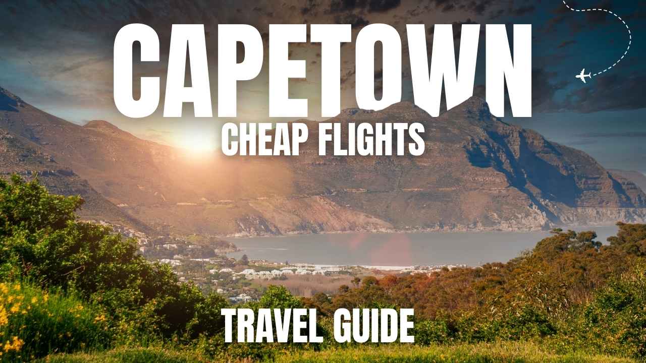 Cheap flights to Cape Town from the UK with Fly Britannia